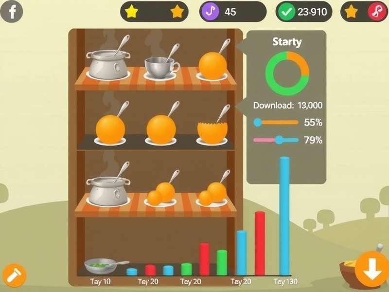 Kachori Mania gameplay screenshot showing various kachori preparation stages